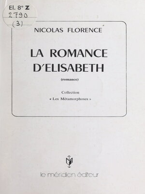 cover image of La romance d'Élisabeth